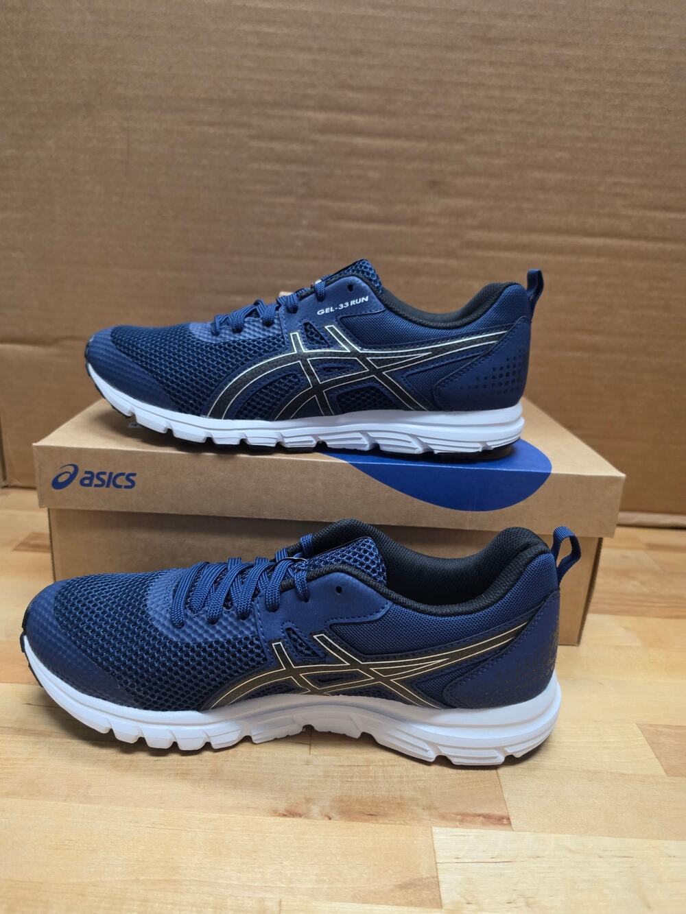 Asics Gel 33 RUN Blue Expanse/Black MENS 10